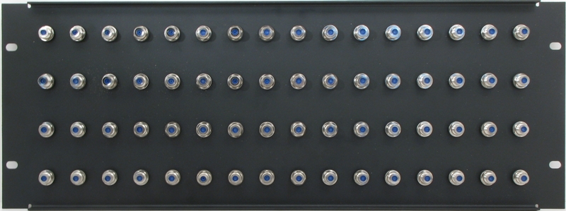 PPD64-FB2IS - F Patch Panel Rear View