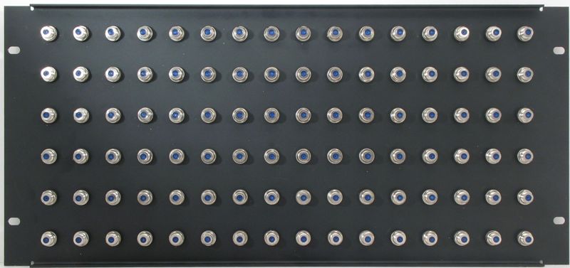 PPD96-FB2IS - F Patch Panel Rear View