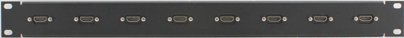 PPG8-HDMI - HDMI Patch Panel Front View