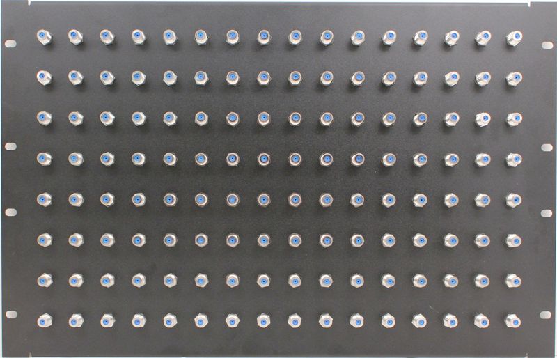 PPR128-FB2 - F Patch Panel Front View