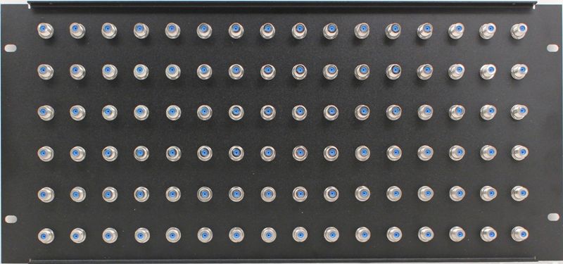 PPR96-FB2 - F Patch Panel Rear View