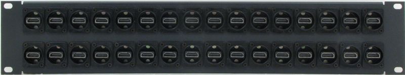 PPX32-NAHDMIB - HDMI Patch Panel Front View