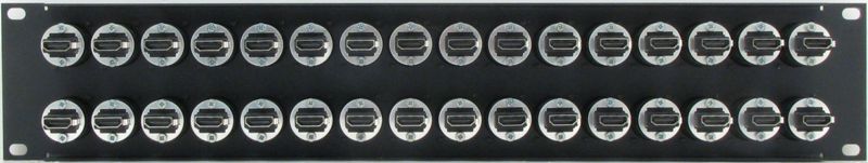 PPX32-NAHDMIB - HDMI Patch Panel Rear View