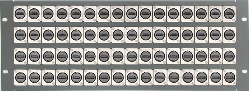 PPX64-NAHDMI - HDMI Patch Panel Front View