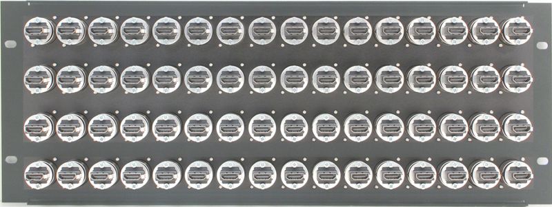 PPX64-NAHDMI - HDMI Patch Panel Rear View