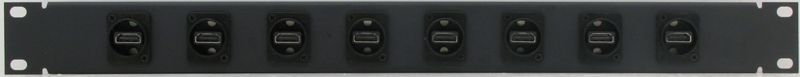 PPX8-NAHDMIB - HDMI Patch Panel Front View