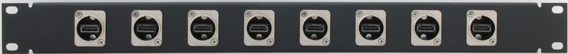 PPX8-NAHDMI - HDMI Patch Panel Front View