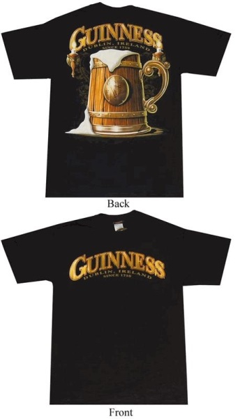 Guinness Wooden Pint T Shirt