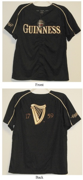 Guinness Baseball Jersey