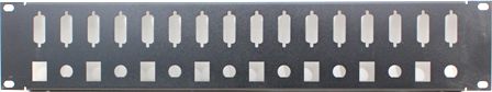 2 RU 32 Port Patch Panel