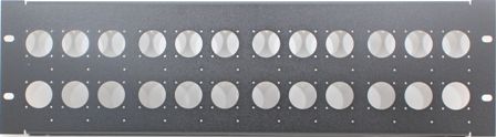 3RU 24 Port Patch Panel