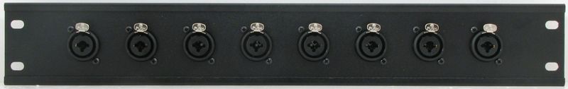 WPX8-NCJ6FIS – XLR/TRS Combo Wall Plate Front View